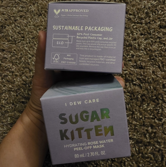 Sugar Kitten Hydrating Peel-Off Mask - Purple - Picture 6 of 7